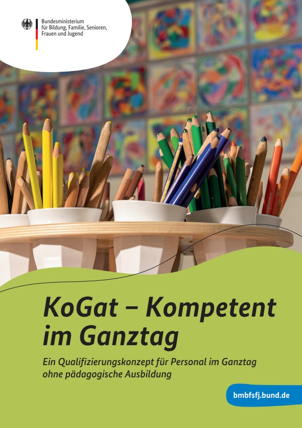 Titelbild der Publikation "KoGat - Kompetent im Ganztag"