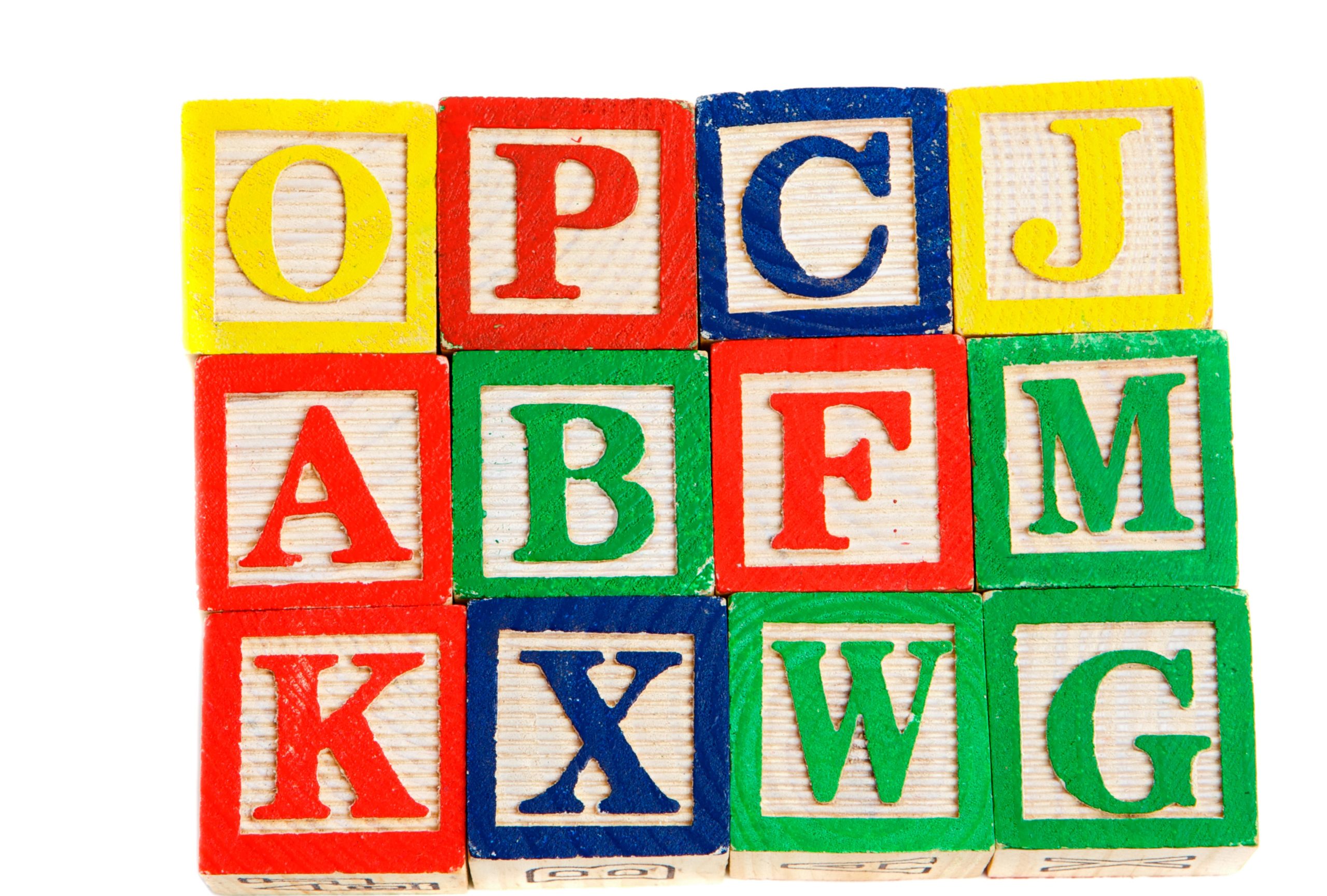 Holzbuchstaben